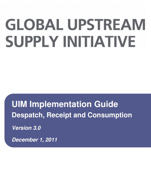 GUSI UIM Implementation Guide: Despatch, Receipt and Consumption