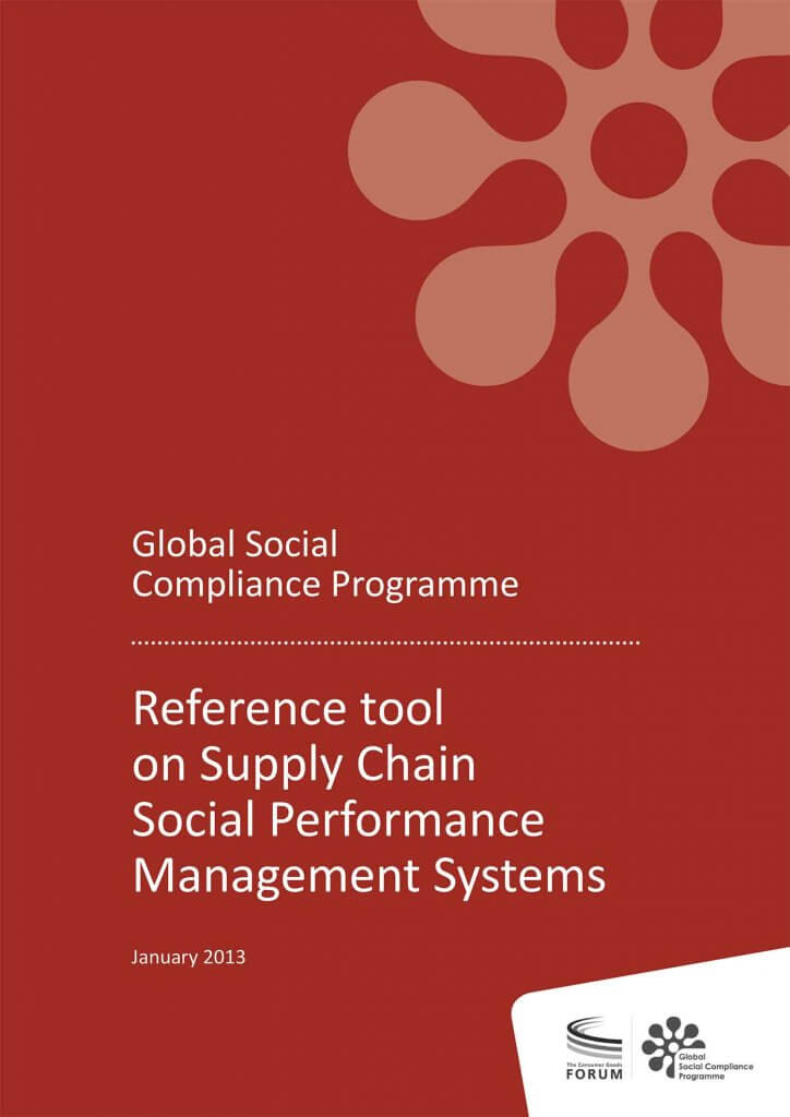 GSCP Reference Tool on Supply Chain Social Performance Management Systems