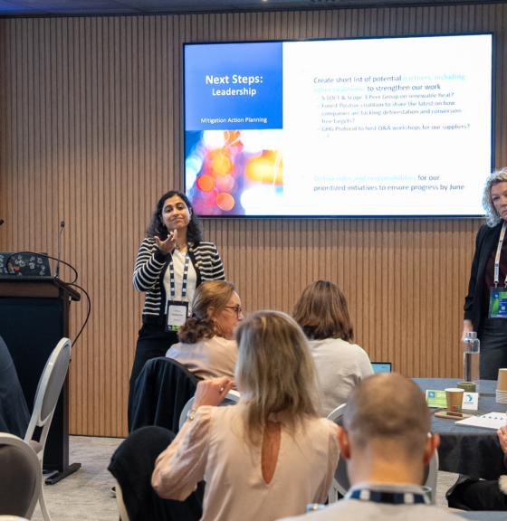 Driving emissions reduction and resilience, together